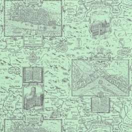 Обои Thibaut Коллекция Anniversary дизайн London Map арт. T6009
