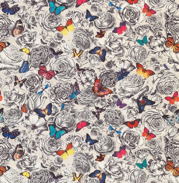 Текстиль Osborne&Little Коллекция Sea Breeze дизайн Butterfly Garden арт. F6885-01