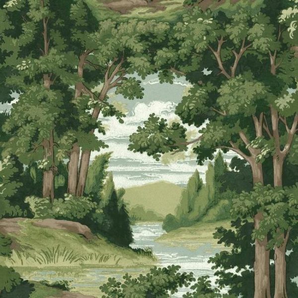 Обои York Коллекция Tailored дизайн Forest Lake Scenic арт. HO3301
