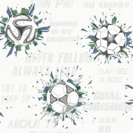 Обои York Коллекция A Perfect World дизайн Soccer Ball Blast арт. KI0575