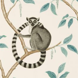 Обои Sanderson Коллекция The Glasshouse дизайн Ringtailed Lemur арт. 216665