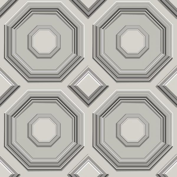 Обои York Коллекция Dimensional Artistry дизайн Coffered Octagon арт. DI4742