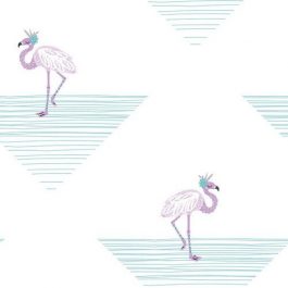 Обои Architector Коллекция Day Dreamers дизайн Dancing Flamingo арт. DA61709