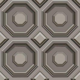 Обои York Коллекция Dimensional Artistry дизайн Coffered Octagon арт. DI4745