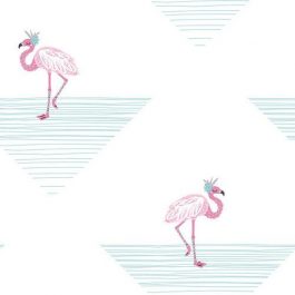 Обои Architector Коллекция Day Dreamers дизайн Dancing Flamingo арт. DA61701