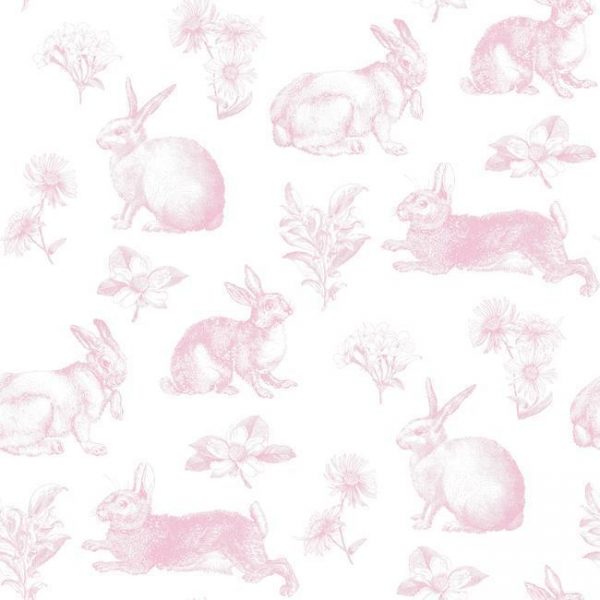 Обои York Коллекция A Perfect World дизайн Bunny Toile арт. KI0582