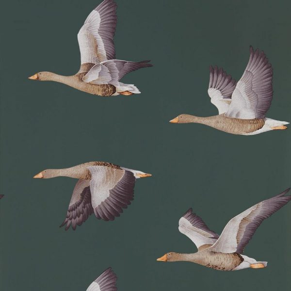 Обои Sanderson Коллекция Elysian дизайн Elysian Geese арт. 216608