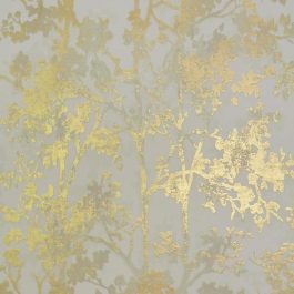 Обои York Коллекция Antonina Vella Modern Metals дизайн Shimmering Foliage арт. NW3582